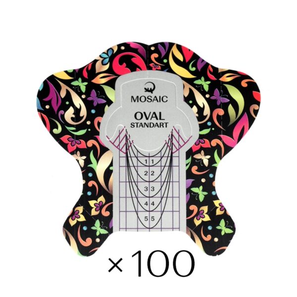 Oval shape (100 pcs) Nail Growth Forms/Templates