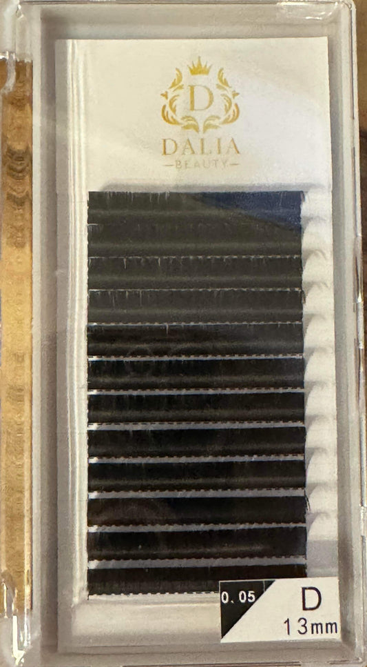 D curl 0.05 Russian Volume Mink Lashes (13mm)
