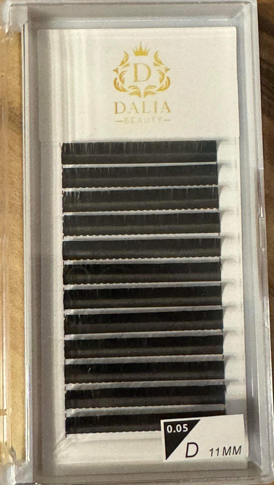 D curl 0.05 Russian Volume Mink Lashes (11mm)