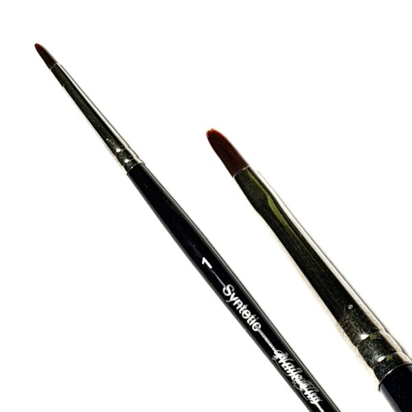 Round brush no. 1. Synthetics