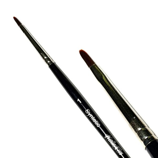 Round brush no. 1. Synthetics