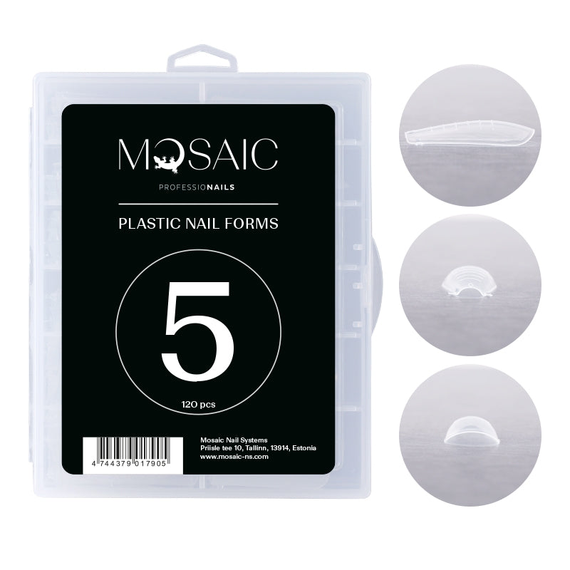 VF No. 5 Salon almond, oval 120 pcs.